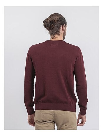 Maglione girocollo puro cotone LADARKO