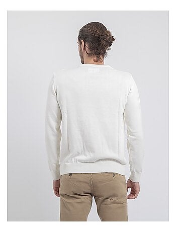 Maglione girocollo puro cotone LADARKO