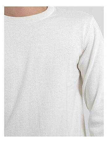 Maglione girocollo puro cotone LADARKO
