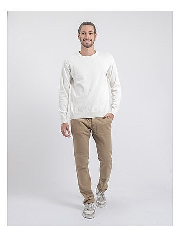 Maglione girocollo puro cotone LADARKO