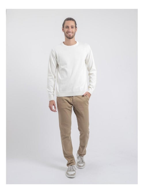 Maglione girocollo puro cotone LADARKO - Kiabi