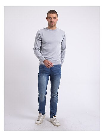 Maglione girocollo puro cotone LADARKO