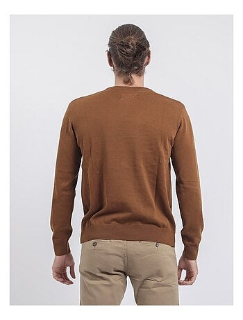 Maglione girocollo puro cotone LADARKO