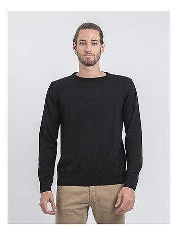Maglione girocollo puro cotone LADARKO