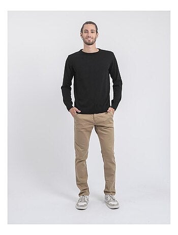 Maglione girocollo puro cotone LADARKO