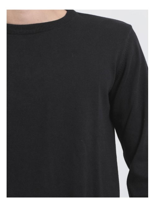 Maglione girocollo puro cotone LADARKO - Kiabi