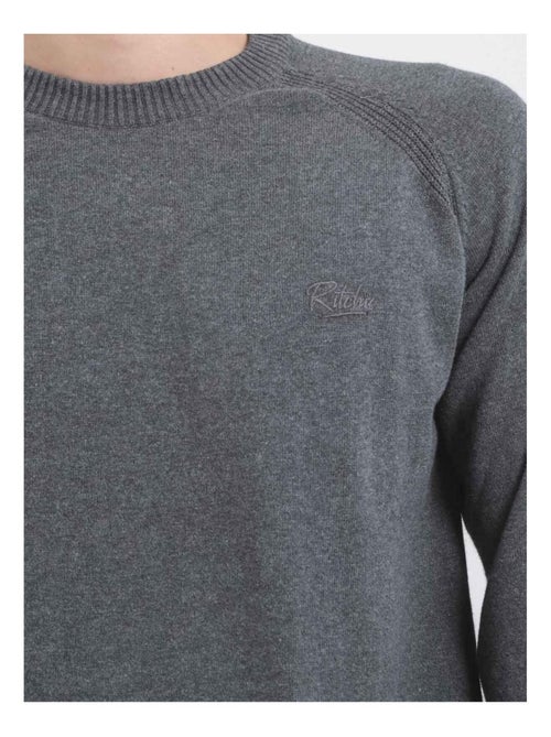 Maglione girocollo puro cotone LOCTUDY - Kiabi