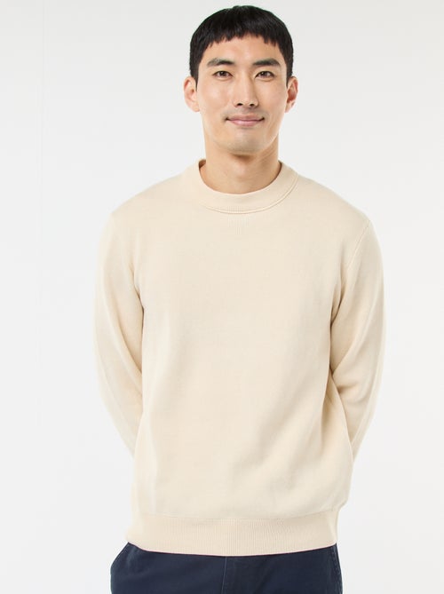 Maglione girocollo tinta unita - Kiabi Maglione girocollo tinta unita - Kiabi