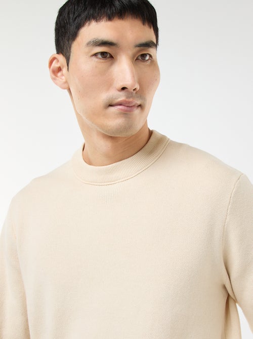 Maglione girocollo tinta unita - Kiabi Maglione girocollo tinta unita - Kiabi