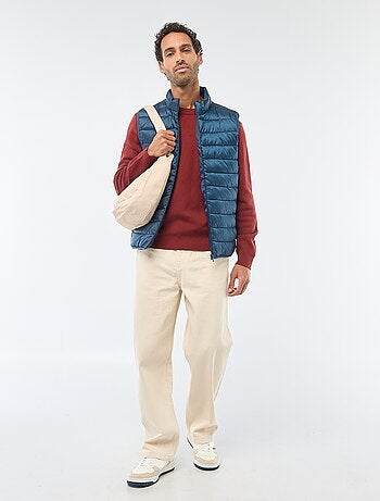 Maglione girocollo tinta unita