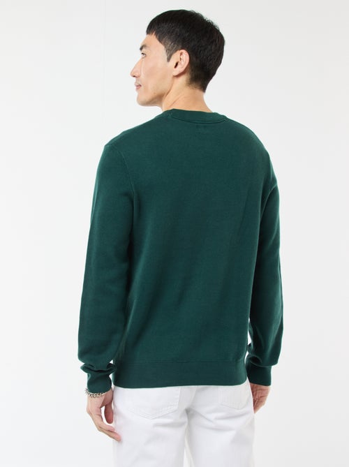 Maglione girocollo tinta unita - Kiabi Maglione girocollo tinta unita - Kiabi