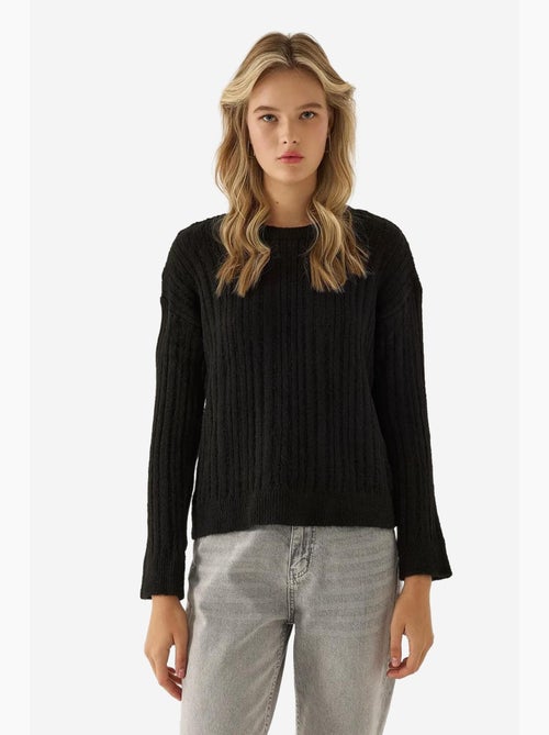Maglione girocollo vestibilità rilassata hiccup - Kiabi Maglione girocollo vestibilità rilassata hiccup - Kiabi