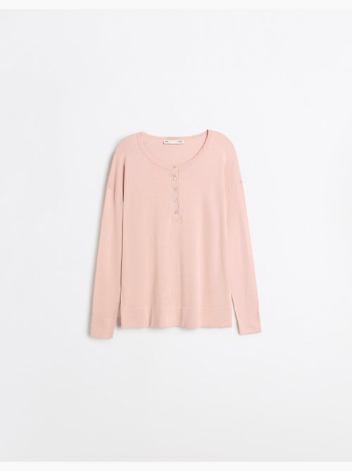 Maglione henley con scollo, mo fashion - Kiabi