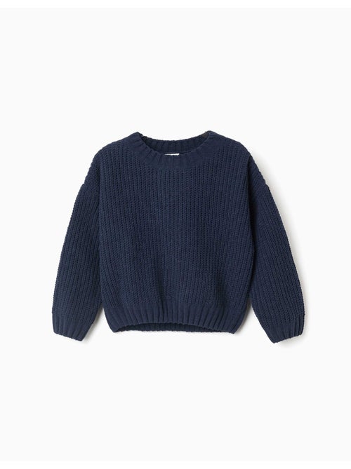 Maglione in chenille con spalle scese - Kiabi