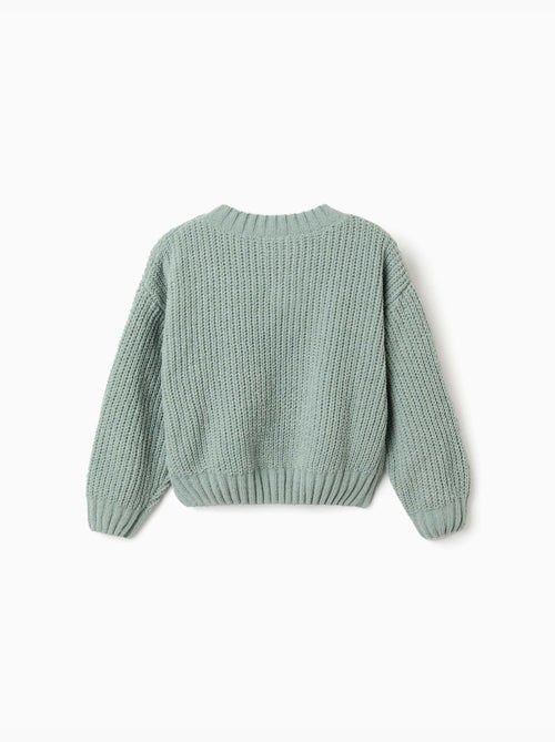 Maglione in chenille con spalle scese - Kiabi