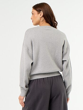 Maglione in cotone spesso