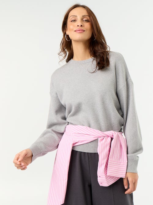 Maglione in cotone spesso - Kiabi Maglione in cotone spesso - Kiabi