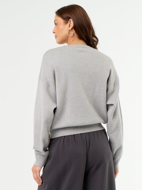Maglione in cotone spesso - Kiabi Maglione in cotone spesso - Kiabi
