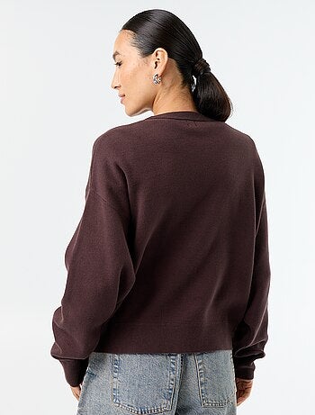 Maglione in cotone spesso