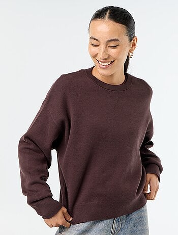 Maglione in cotone spesso