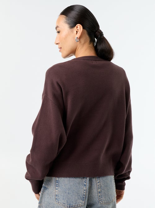Maglione in cotone spesso - Kiabi Maglione in cotone spesso - Kiabi