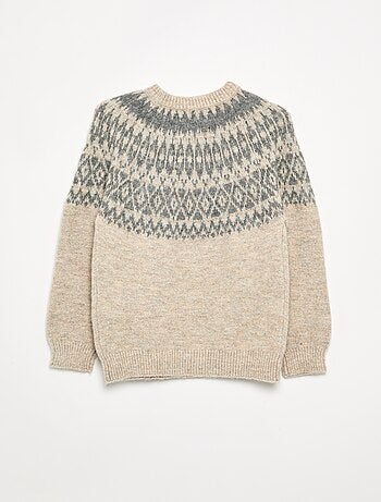 Maglione jacquard da bambino - Natale