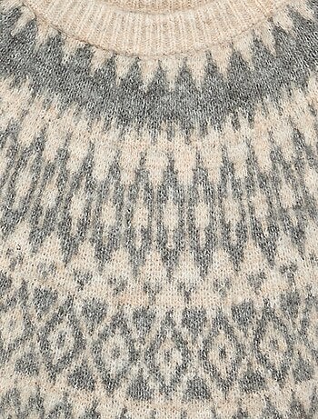 Maglione in jacquard
