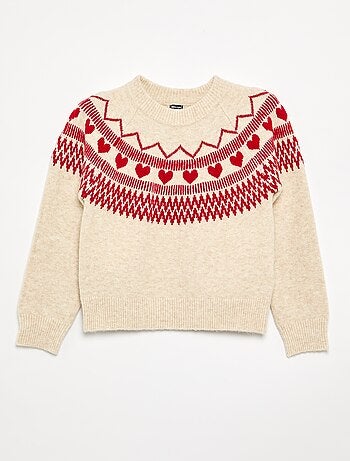 Maglione in jacquard