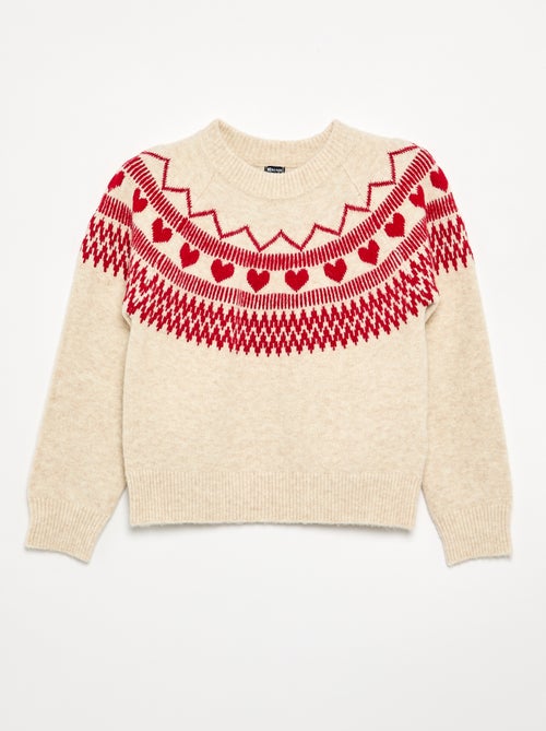 Maglione in jacquard - Kiabi