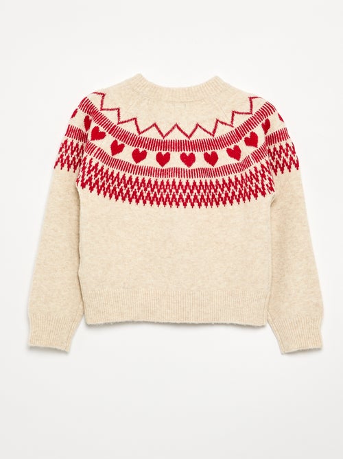 Maglione in jacquard - Kiabi