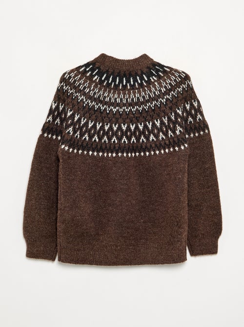 Maglione in jacquard - Kiabi