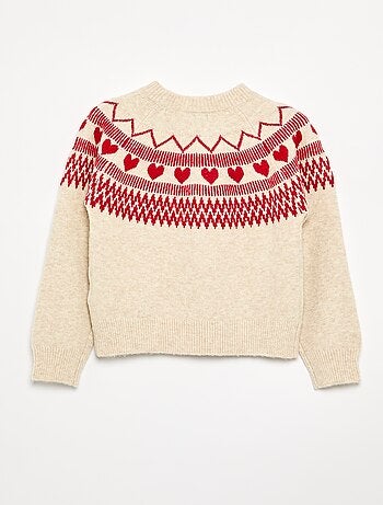 Maglione in jacquard 'Natale'