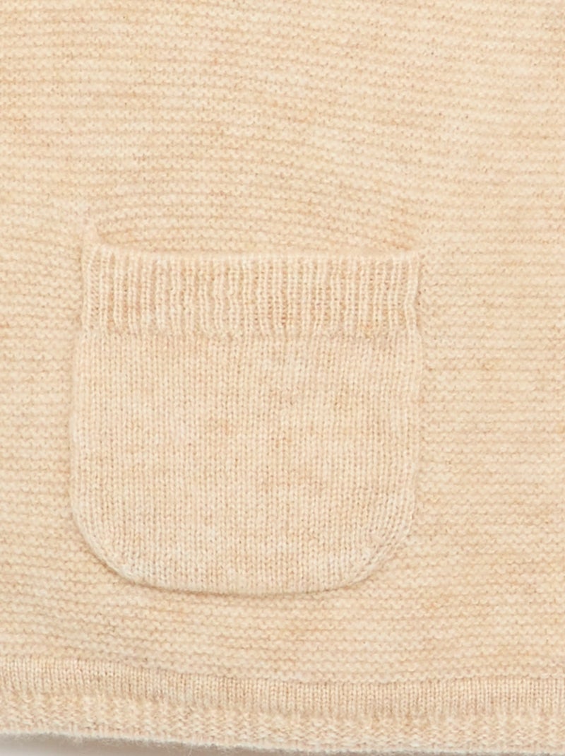 Maglione in lana e cashmere Beige - Kiabi