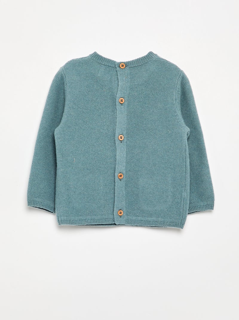 Maglione in lana e cashmere Blu - Kiabi