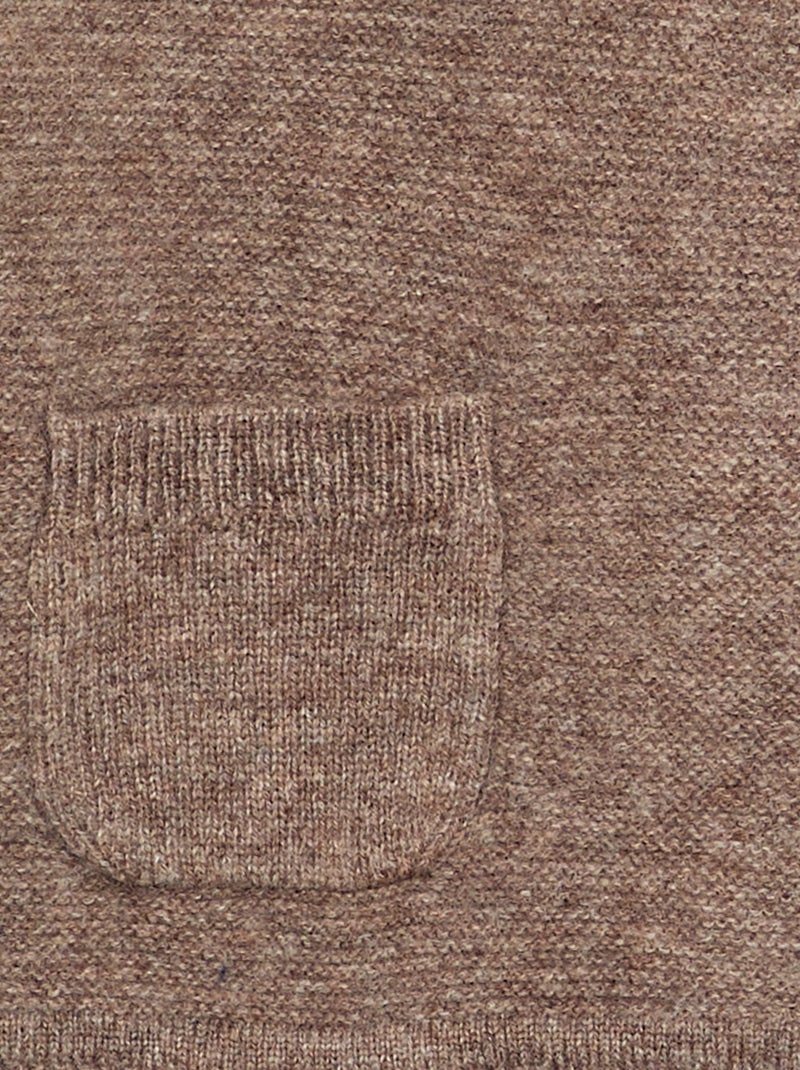 Maglione in lana e cashmere Marrone - Kiabi