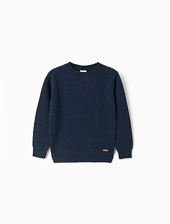 Maglione in lana mista b&s