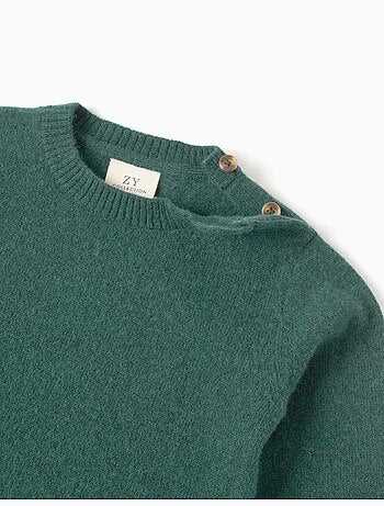 Maglione in lana mista b&s