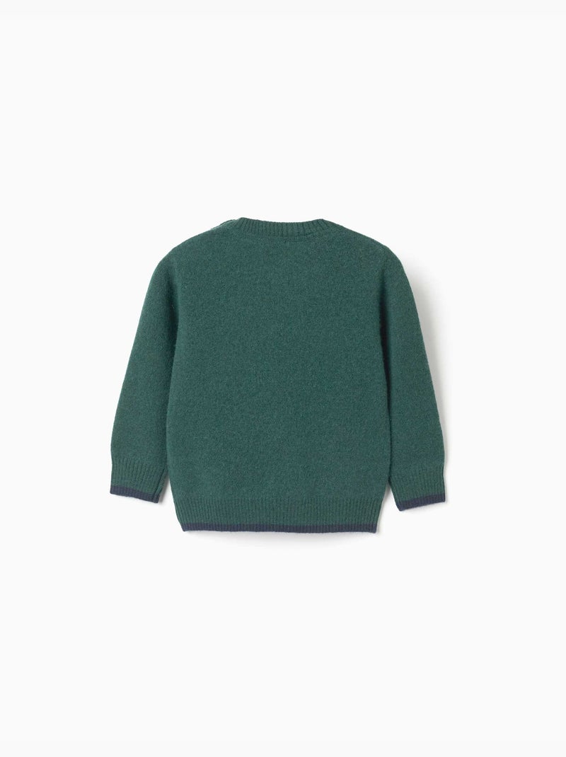 Maglione in lana mista b&s Verde - Kiabi