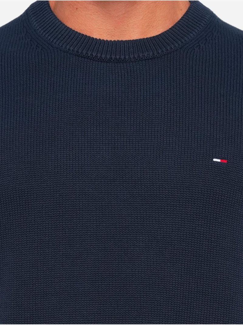 Maglione in maglia - Tommy jeans Blu scuro - Kiabi