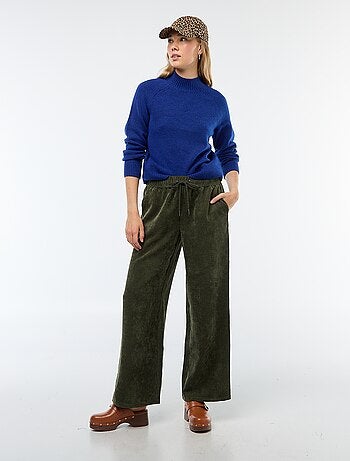 Maglione in maglia a collo alto