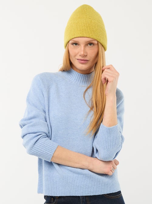 Maglione in maglia a collo alto - Kiabi