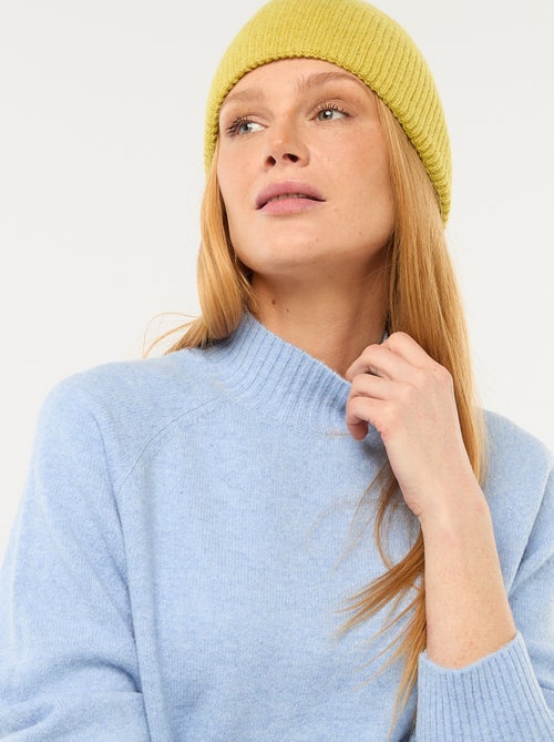 Maglione in maglia a collo alto - Kiabi