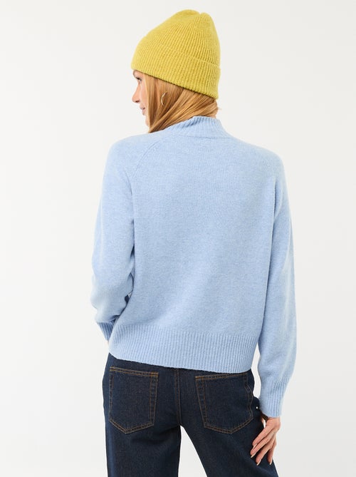 Maglione in maglia a collo alto - Kiabi