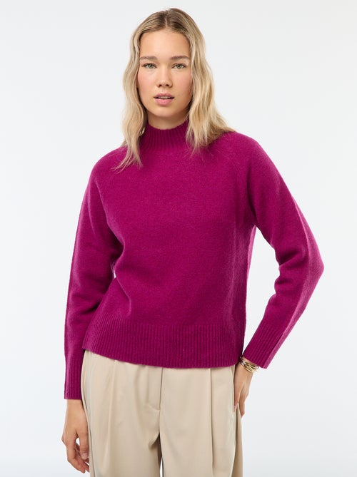 Maglione in maglia a collo alto - Kiabi