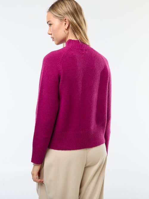 Maglione in maglia a collo alto - Kiabi
