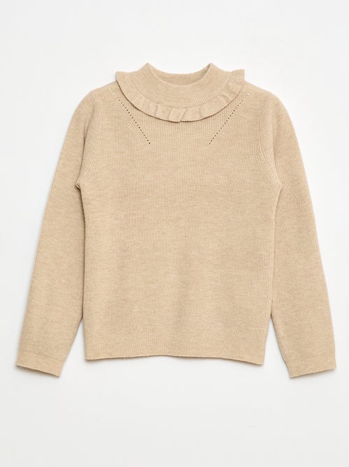 Maglione in maglia a coste - Kiabi