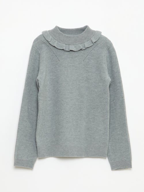 Maglione in maglia a coste - Kiabi