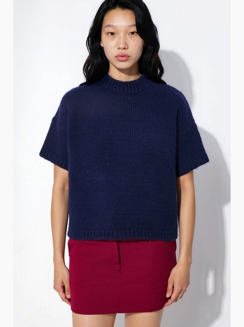 Maglione in maglia a girocollo dalla vestibilità rilassata hiccup - Kiabi Maglione in maglia a girocollo dalla vestibilità rilassata hiccup - Kiabi