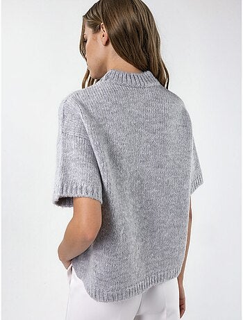 Maglione in maglia a girocollo dalla vestibilità rilassata hiccup