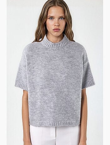 Maglione in maglia a girocollo dalla vestibilità rilassata hiccup